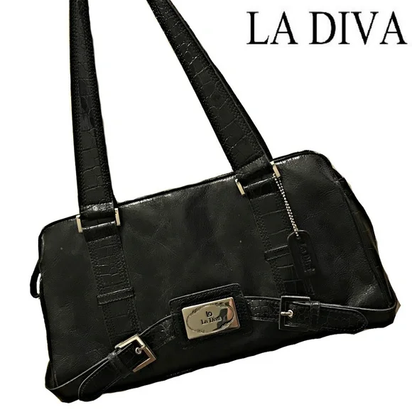 La Diva Bags La Diva Italian Leather Handbag Poshmark